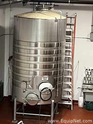 Lot 6 Listing# 1017361 80 BBL Stainless Steel Jacketed Tank