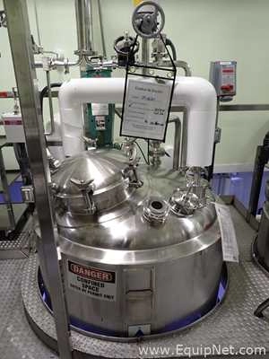 Precision Stainless 1090 Liter Jacketed Mixing Tank - T-1630