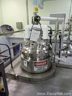 Precision Stainless 525 Liter Jacketed Mixing Tank - T-1505