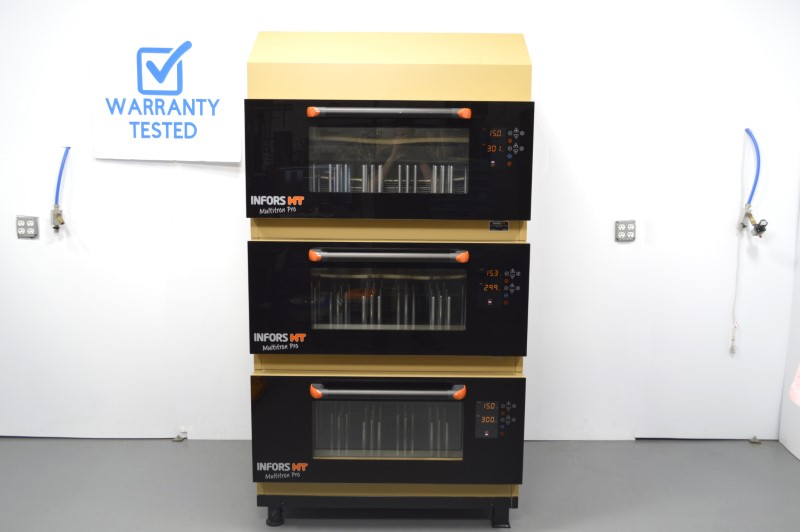 Infors HT Multitron Pro Triple Incubator Shaker with Humidity & Cooling for Microplates 3mm pitch