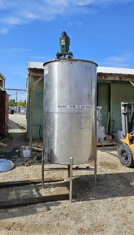 CHERRY BURRELL 600 Gallon Stainless Steel Mix Tank