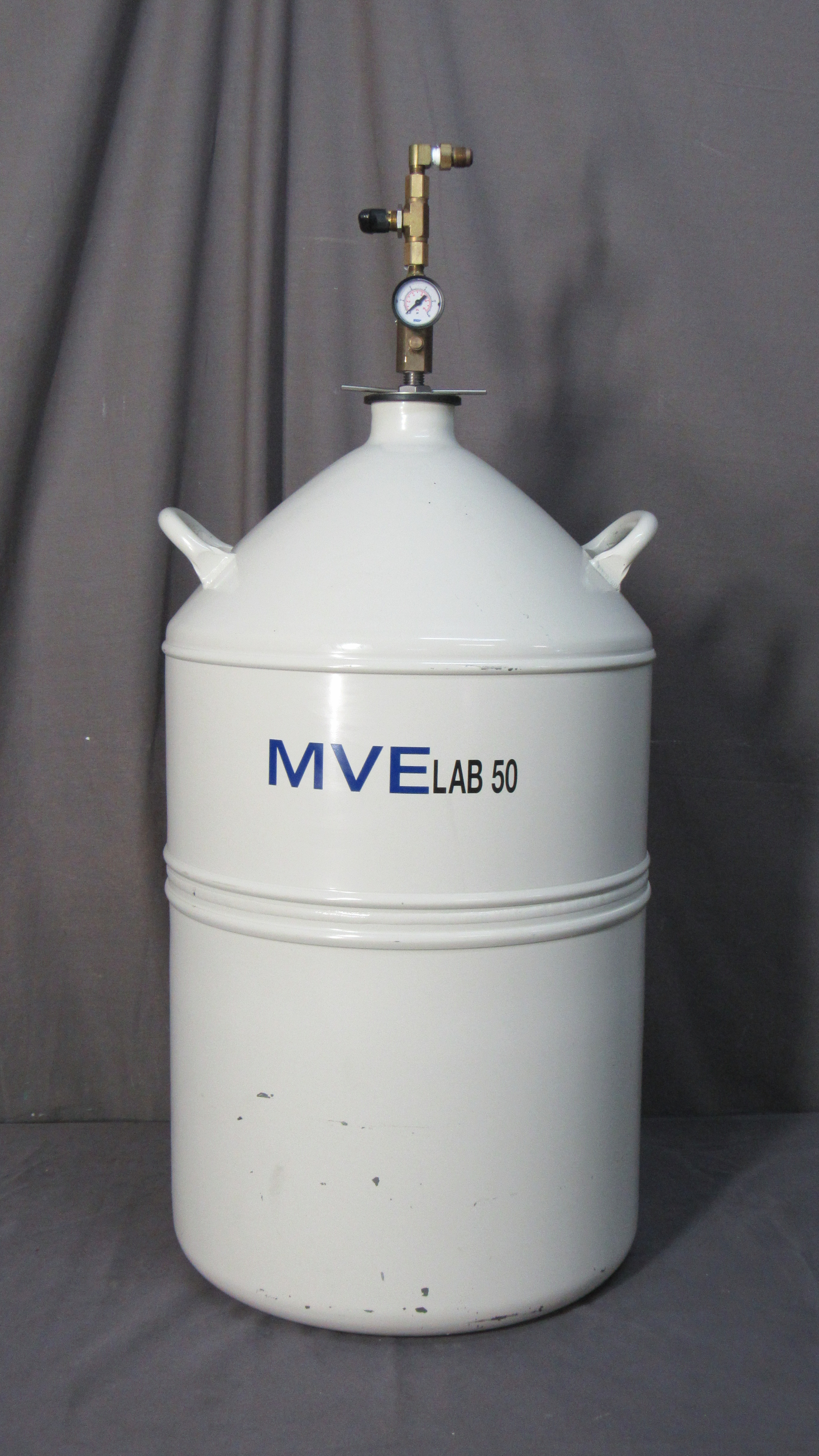 MVE Lab-50 Aluminum 50-Liter LN2 Cryogenic Dewar Tank #41414