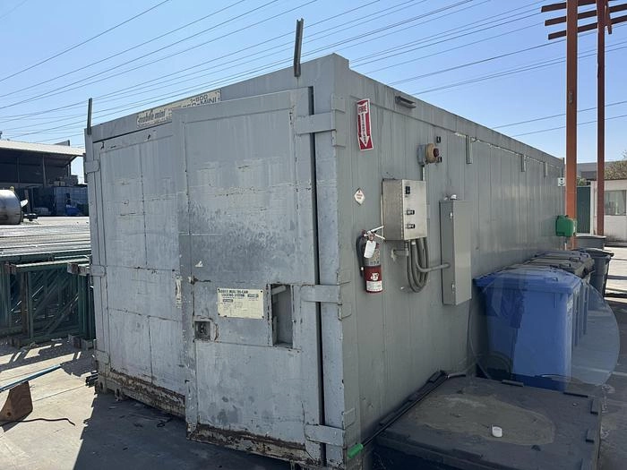 Container Hot Box 25'L x 10'W x 88''H