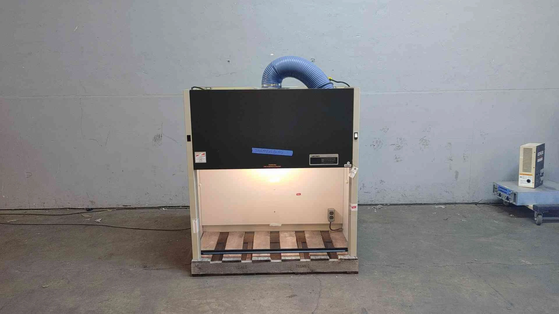 4' Labconco Chemical Lab Fume Hood Compact with Duct Flex Pipe (104304 ...
