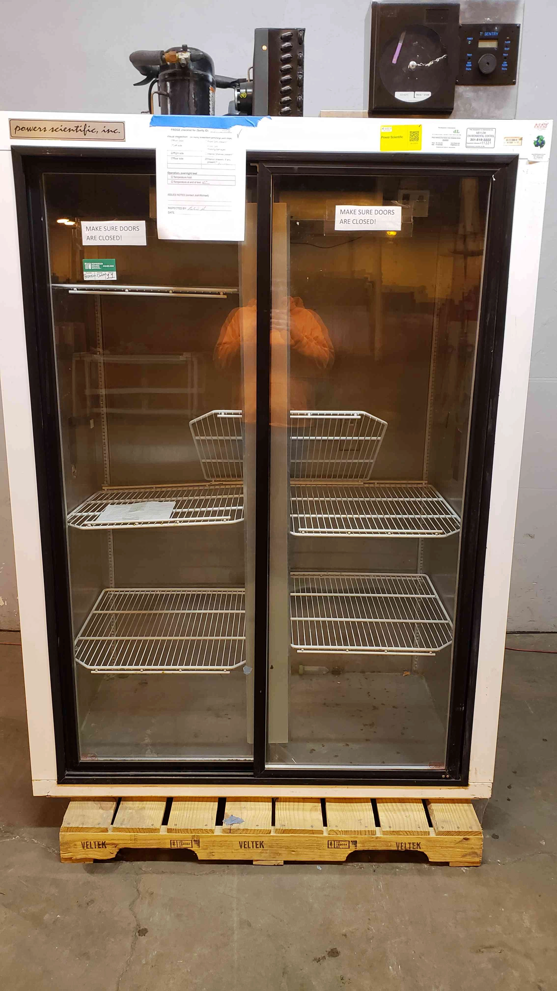 Power Scientific Dual Sliding Door Refrigerator LT54GD Tested (SKU: 5078)(S6LLST5078)