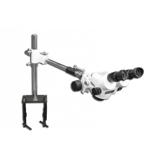 Meiji EMZ-5 Stereo Microscope on Table Clamp Stand