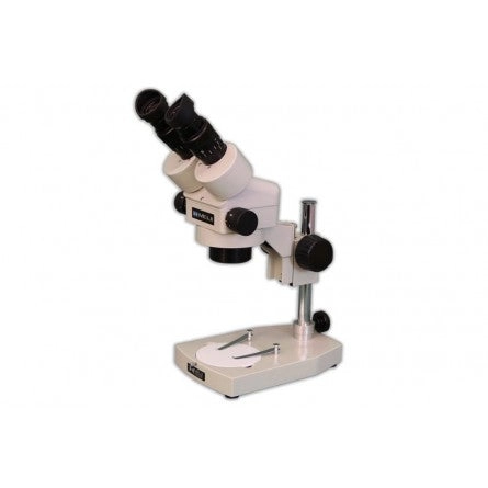 Meiji EMZ-5 Stereo Microscope Stand Configuration with PLS-1 Pole Stand