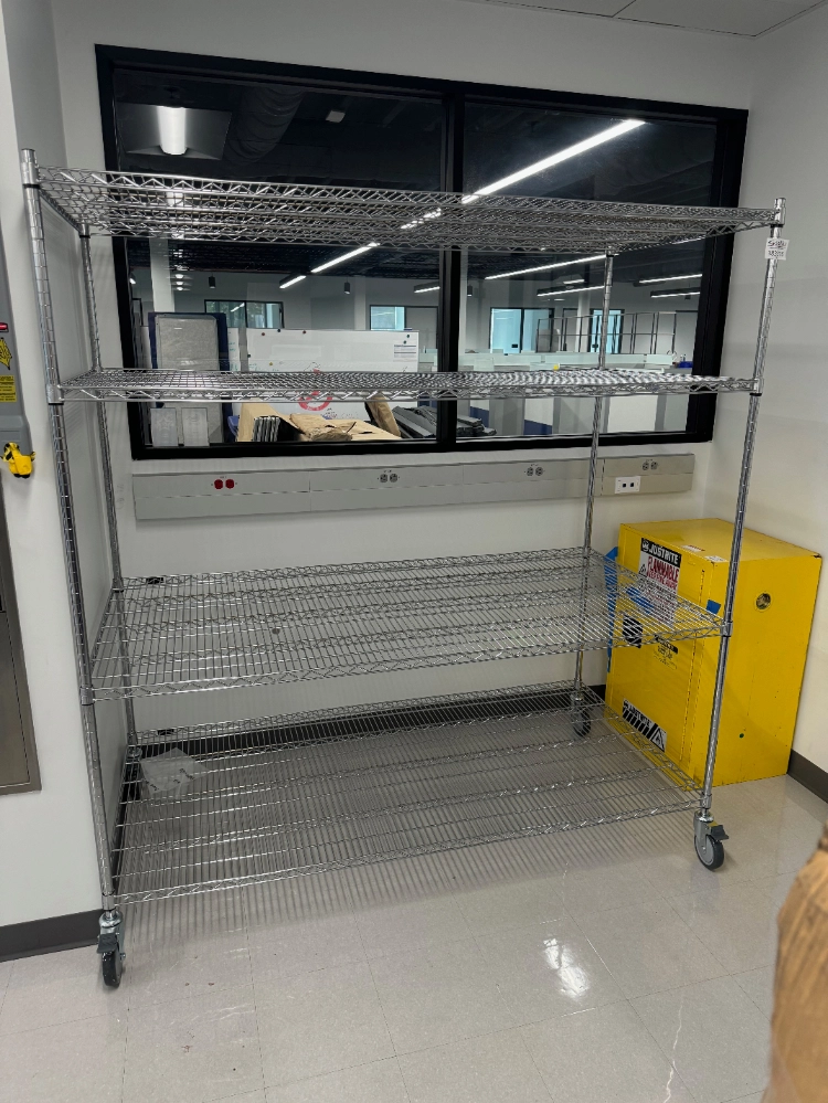 ULINE 6' Portable Wire Shelving Unit