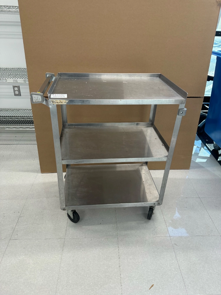 Lakeside 3-Tier Stainless Steel Cart