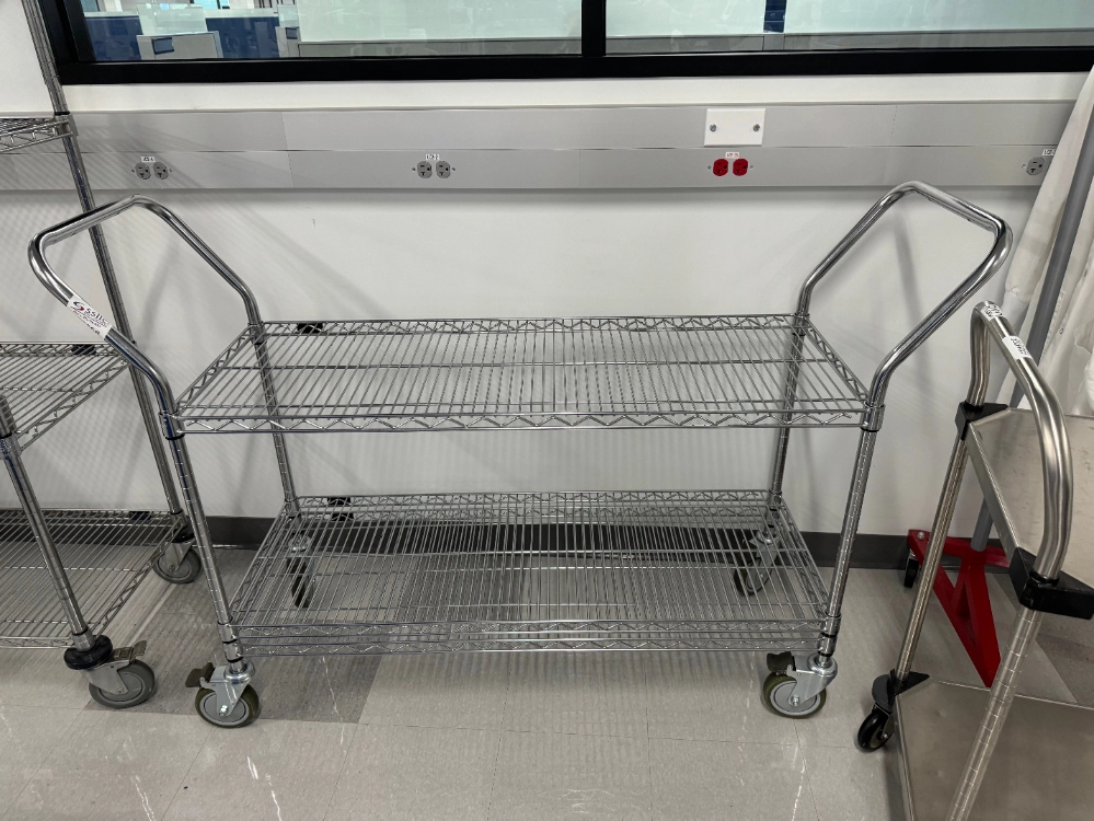 ULINE Wire Shelving Cart