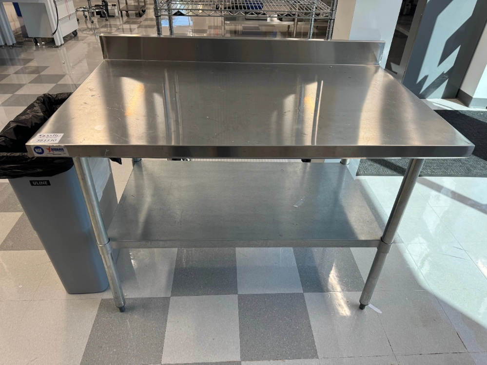 4' Stainless Steel Lab Table