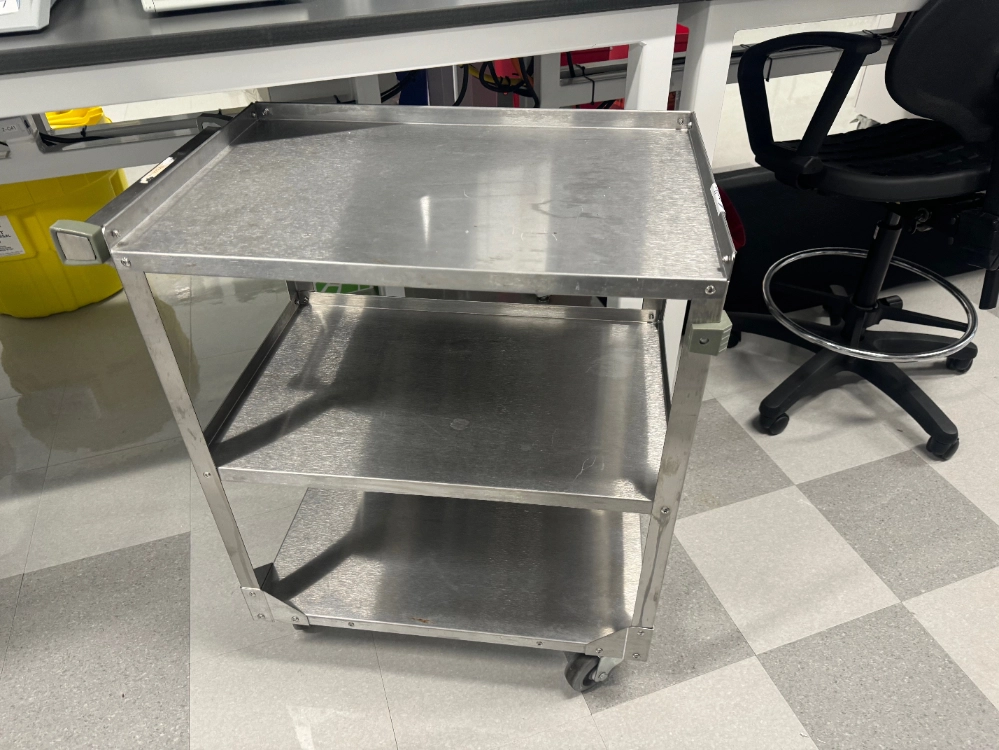 Lakeside 3-Tier Stainless Steel Cart