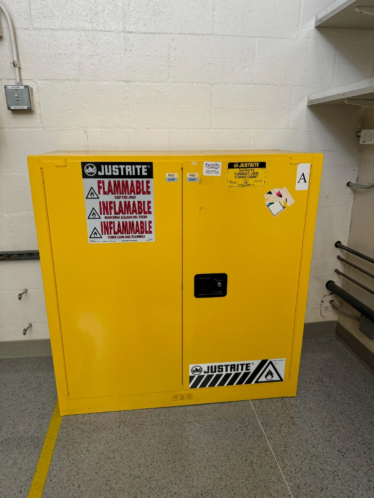 Justrite Sure-Grip EX 30 Gallon Flammable Liquid Storage Cabinet