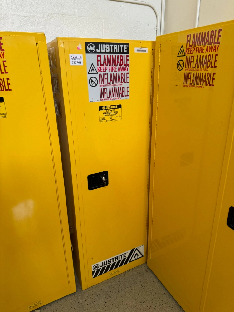 Justrite Sure-Grip EX 22 Gallon Flammable Liquid Storage Cabinet