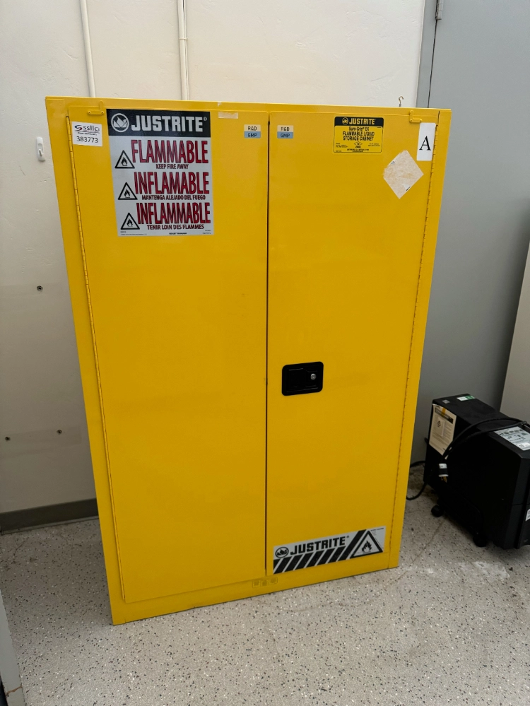 Justrite Sure-Grip EX 45 Gallon Flammable Liquid Storage Cabinet