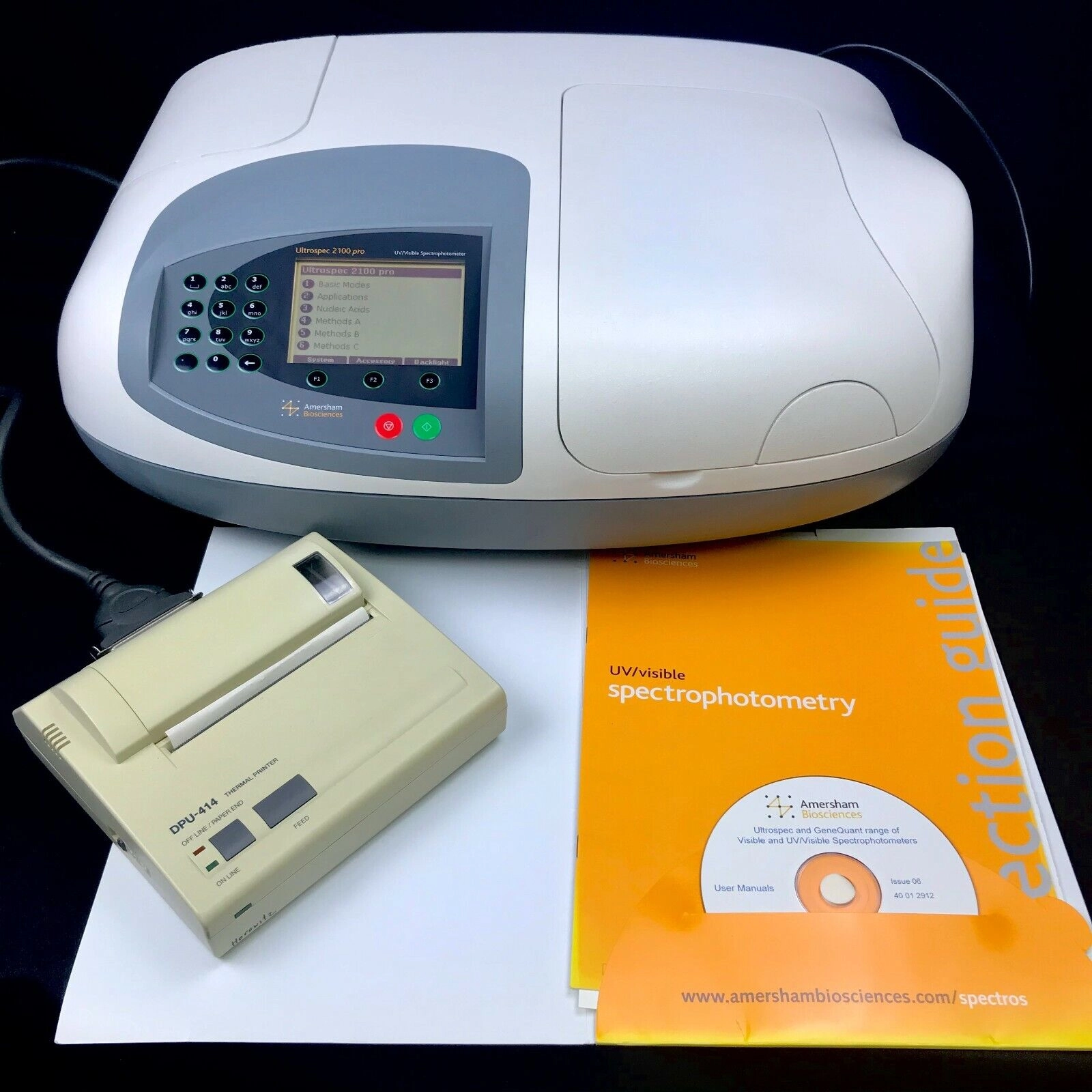 AMERSHAM BIOSCIENCES GE ULTROSPEC PRO 2100 SPECTRO