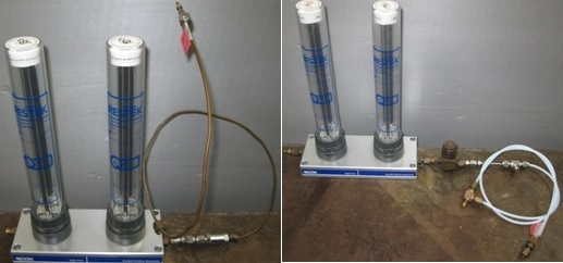 RESTEK SUPER CLEAN GAS-TRAPPING SYSTEM FOR LC-MS CONSISTING OF RESTEK HIGH FLOW DOUBLE POSITION BASE
