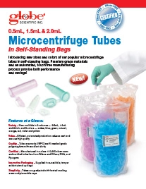 Certified Microcentrifuge Tube Flyer