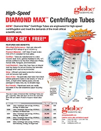 Diamond® Max™ High Speed Centrifuge Tube Flyer