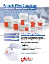 Formalin Filled Containers Flyer