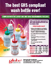 GHS Compliant Wash Bottles