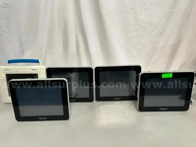 Lot of 5 SpaceLab Monitors