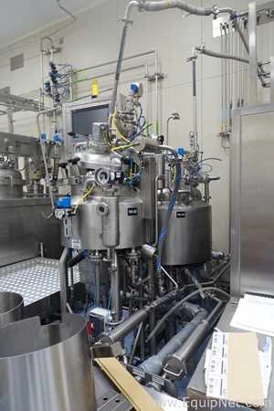 A Barents MV60 Becomix B3 184L Jacketed Homogenizer With Underdriven Mixer