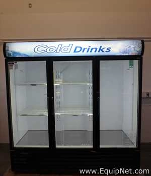 Lot 238 Listing# 1017736 Turbo Air Inc TGM72RSB - 3 Glass Door Commercial Fridge