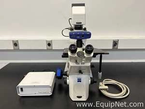 Lot 280 Listing# 1012062 Zeiss Axio Observer Z1 Fluorescence Microscope with Vero VP-232 Power Supply