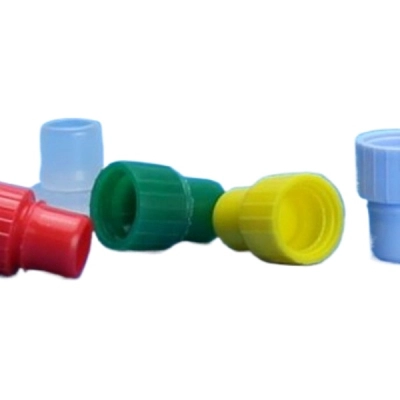 Bellco PET Conical Snap Plug, 8mm With Starburst, 1000/Case 2070-03700