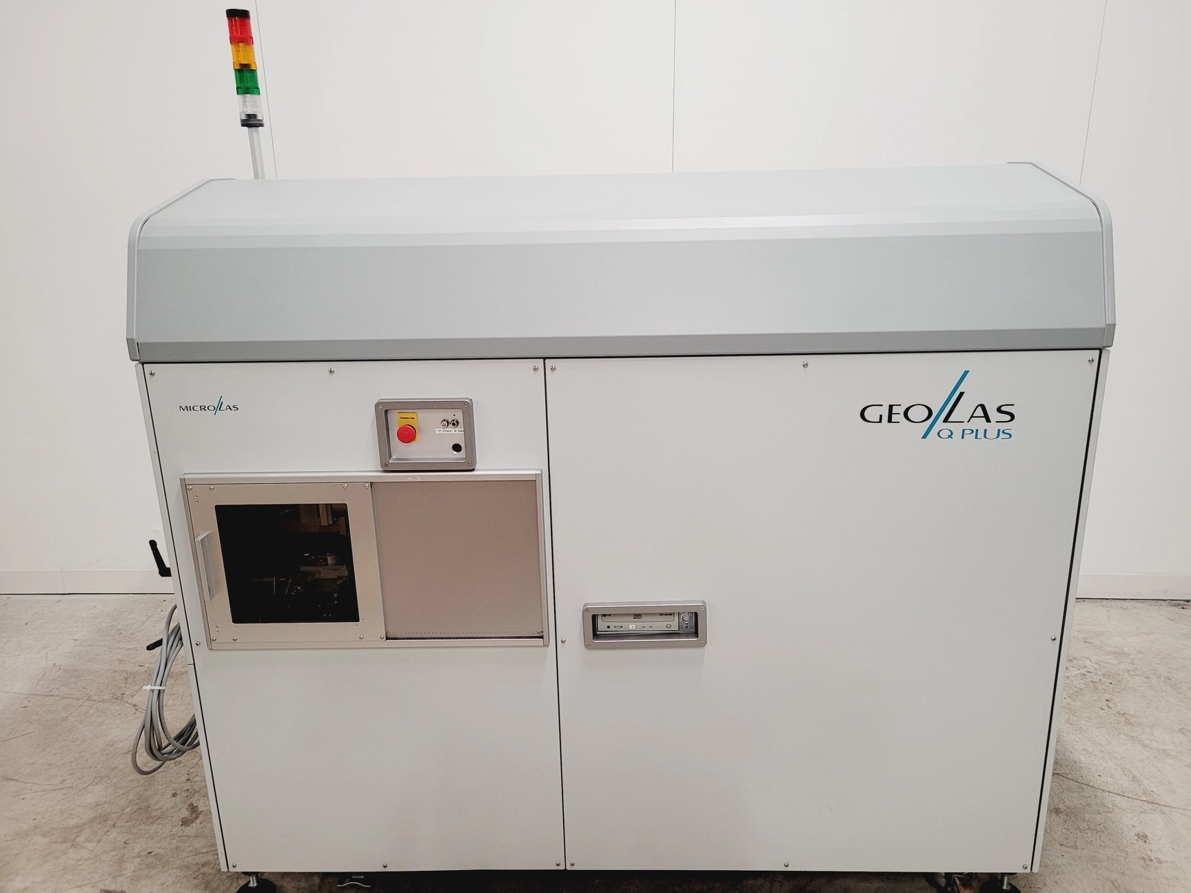 Microlas GeoLas Q-Plus Excimer Laser Ablation System IC-PMS Lab