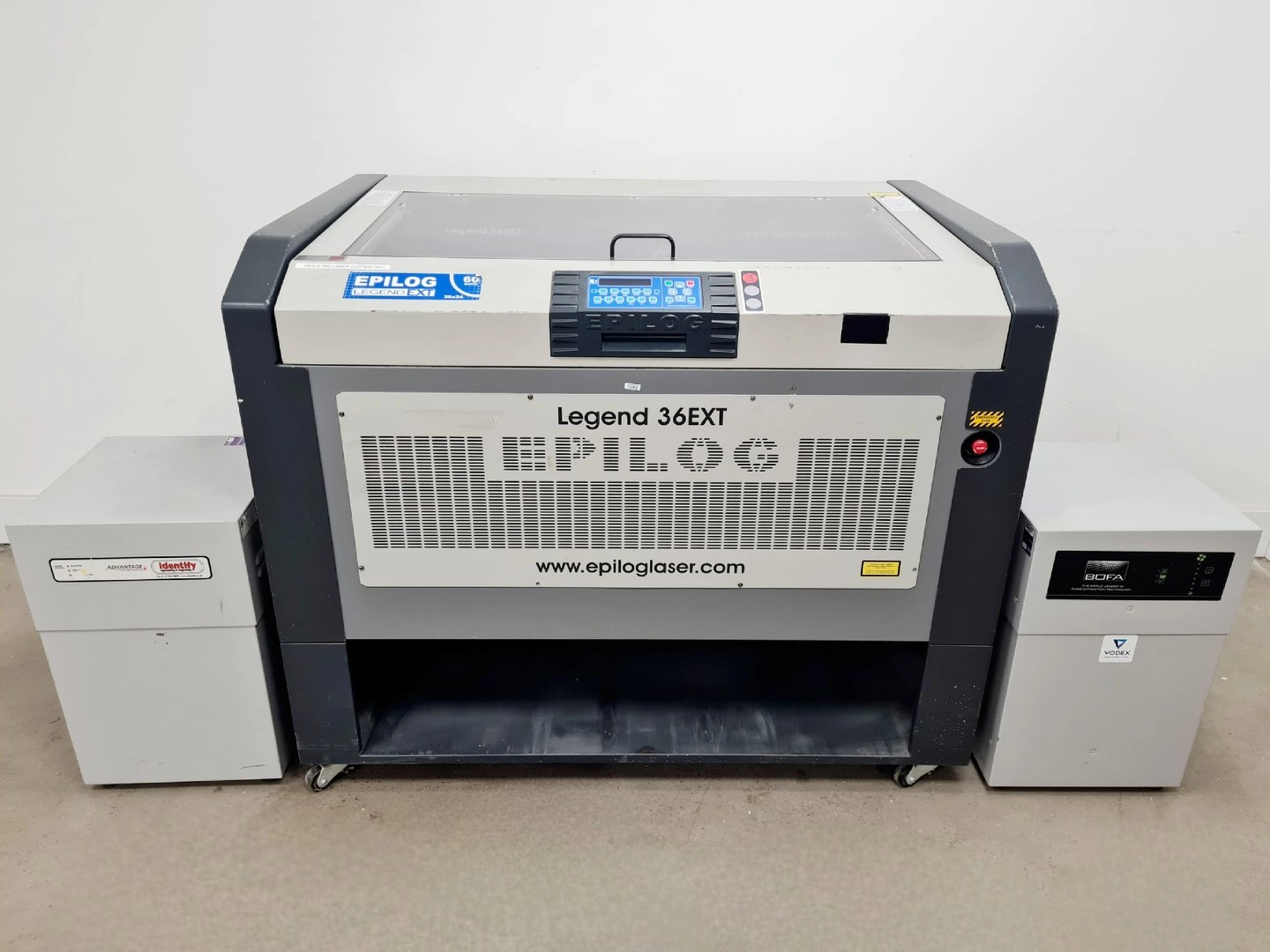 Epilog Legend 36EXT Laser Cutter w/ 2 x Laser Fume Extractors Lab Spares/Repairs