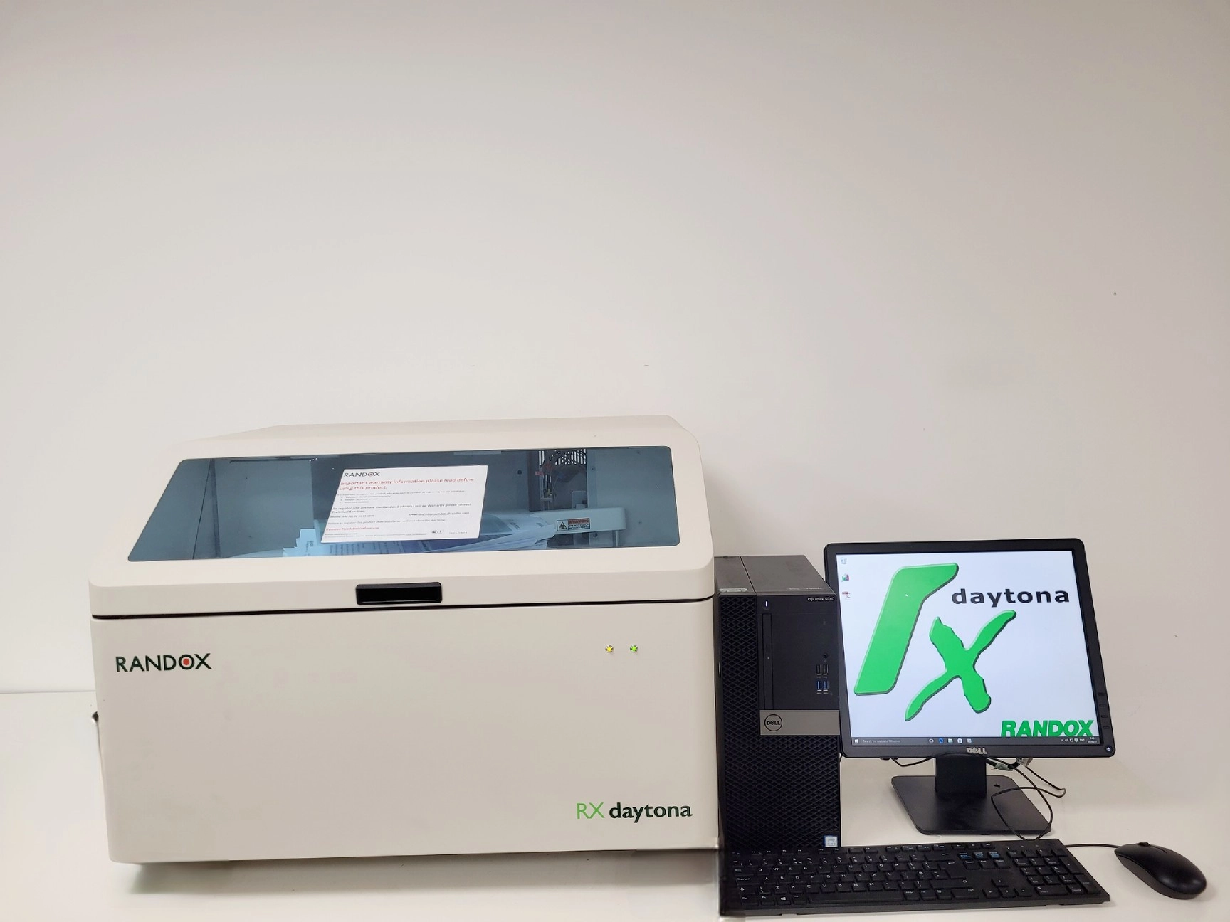 Randox RX Daytona Automated Biochemistry Analyser w/ PC &amp; Software Lab