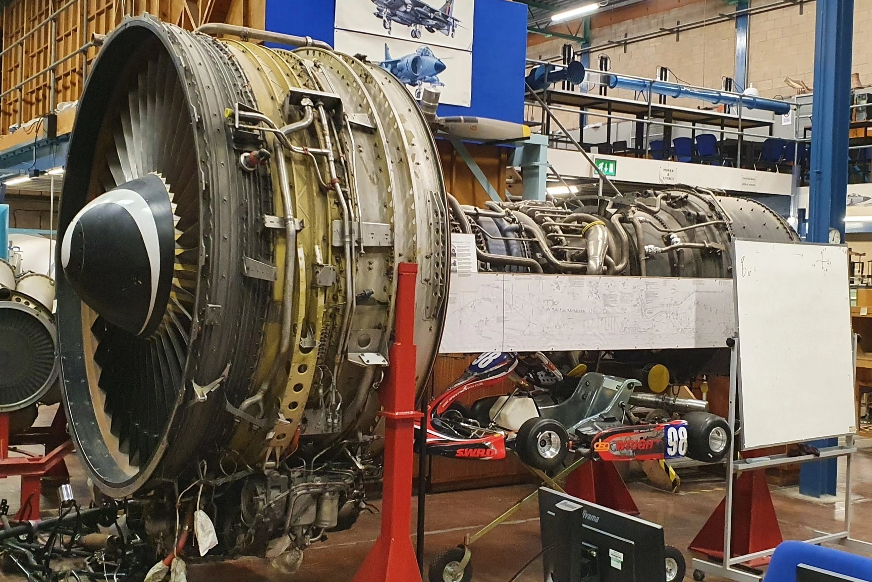 Genuine General Electric CF6-6 Jet Engine From DC10 Aircraft