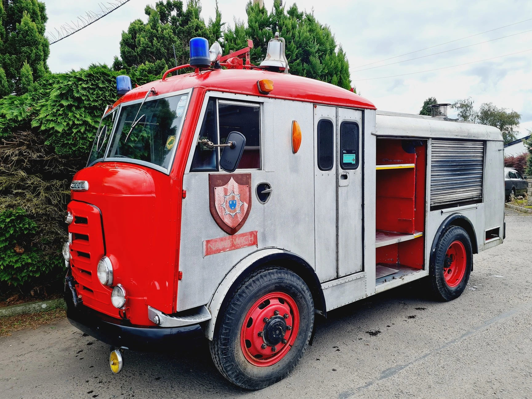 1958 Commer Karrier Gamecock Fire Engine Food Pizza Truck Conversion