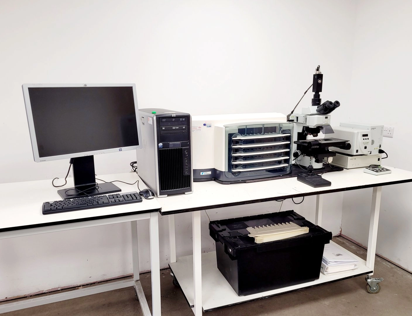 Applied Imaging Genetix Ariol SL-50 Vision BioSystems Olympus BX-61 Microscope