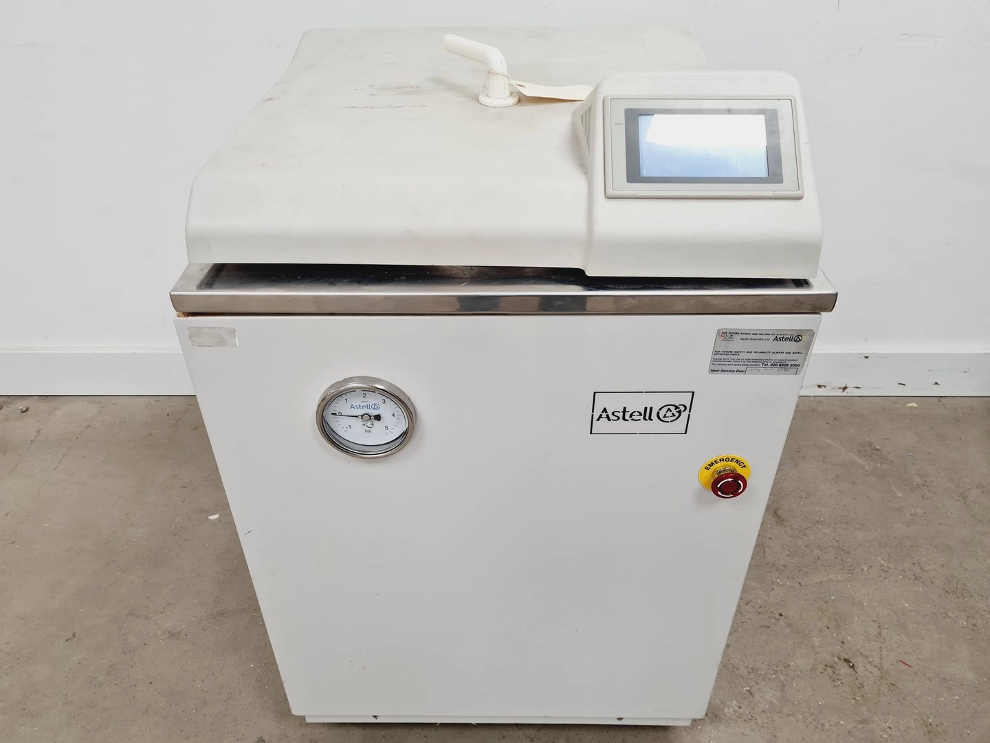 Astell AMA260T Top-Loading Autoclave Lab