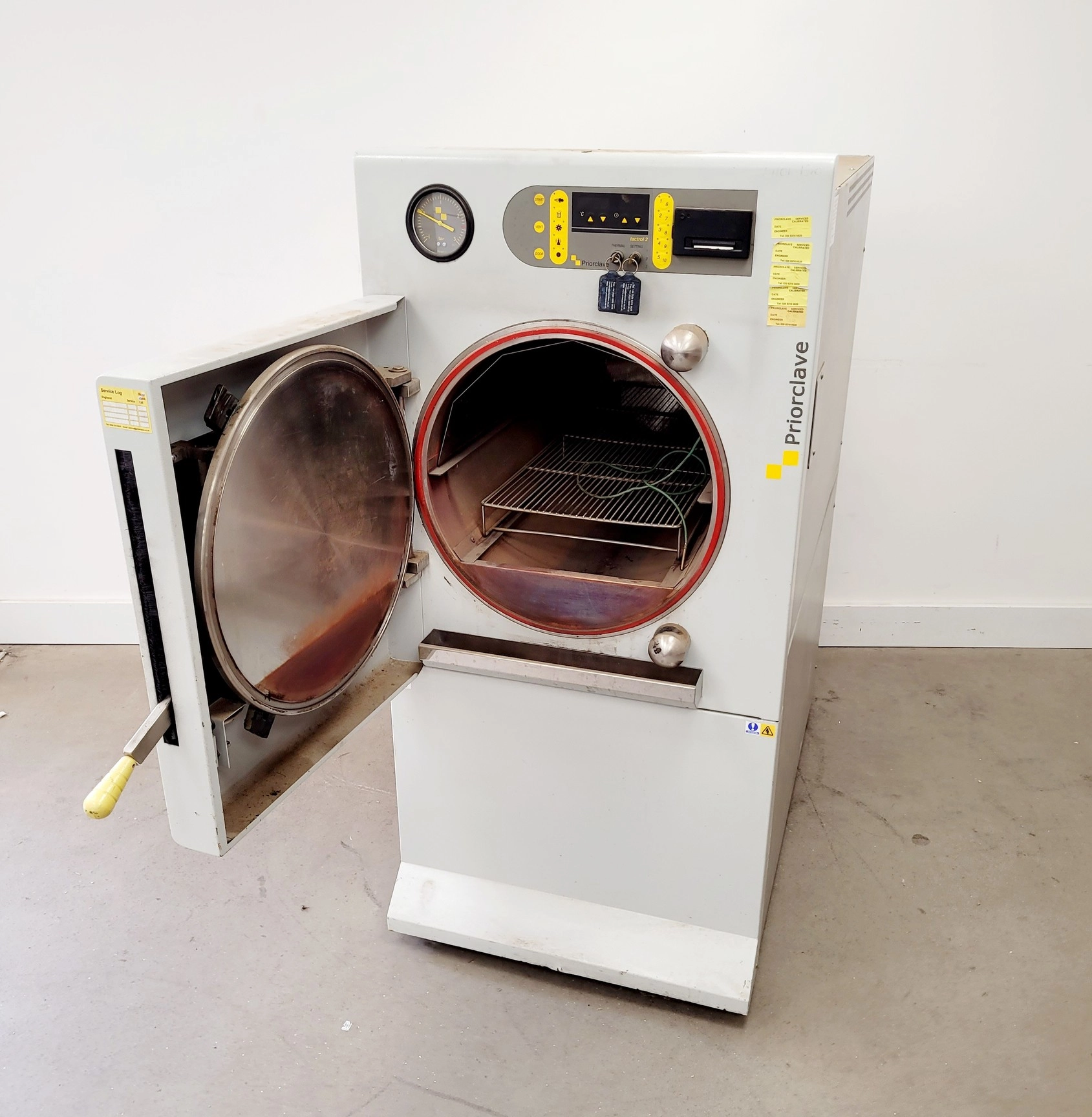 Priorclave Tactrol 2 Advanced Autoclave B-QCS-SH200 Lab