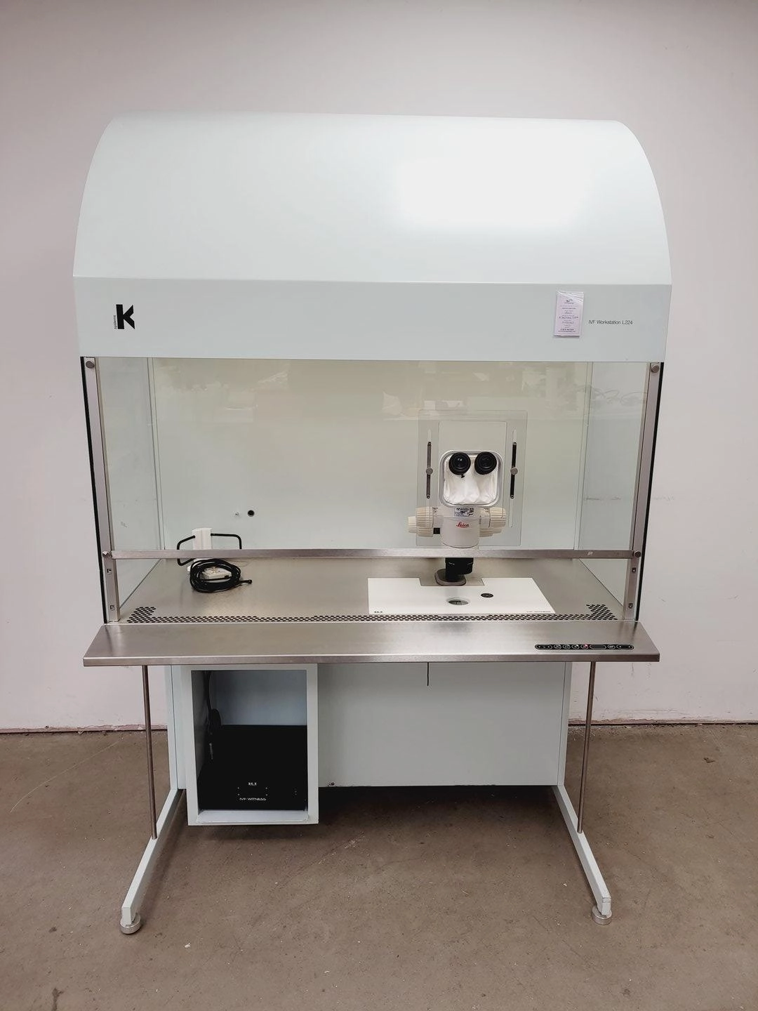 Leica MZ95 Microscope System &amp; K Systems IVF Workstation  L224 LAF Lab