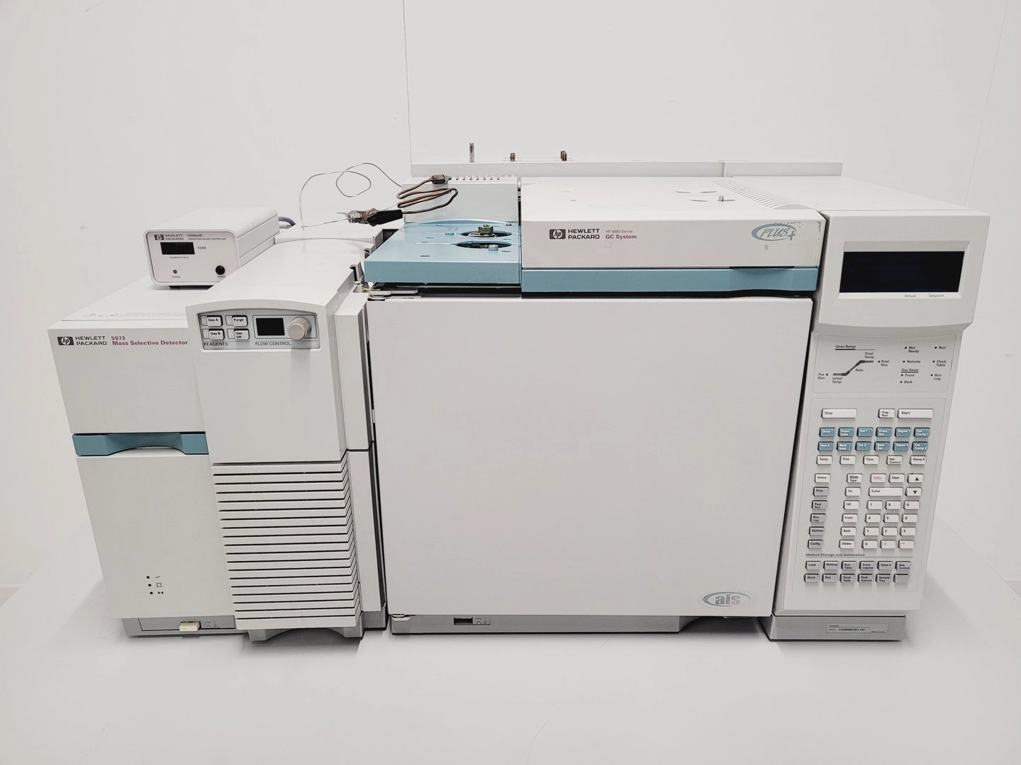 HP 6890 5973 Series G1999A GC-MS Gas Chromatograph Mass Spectrometer System