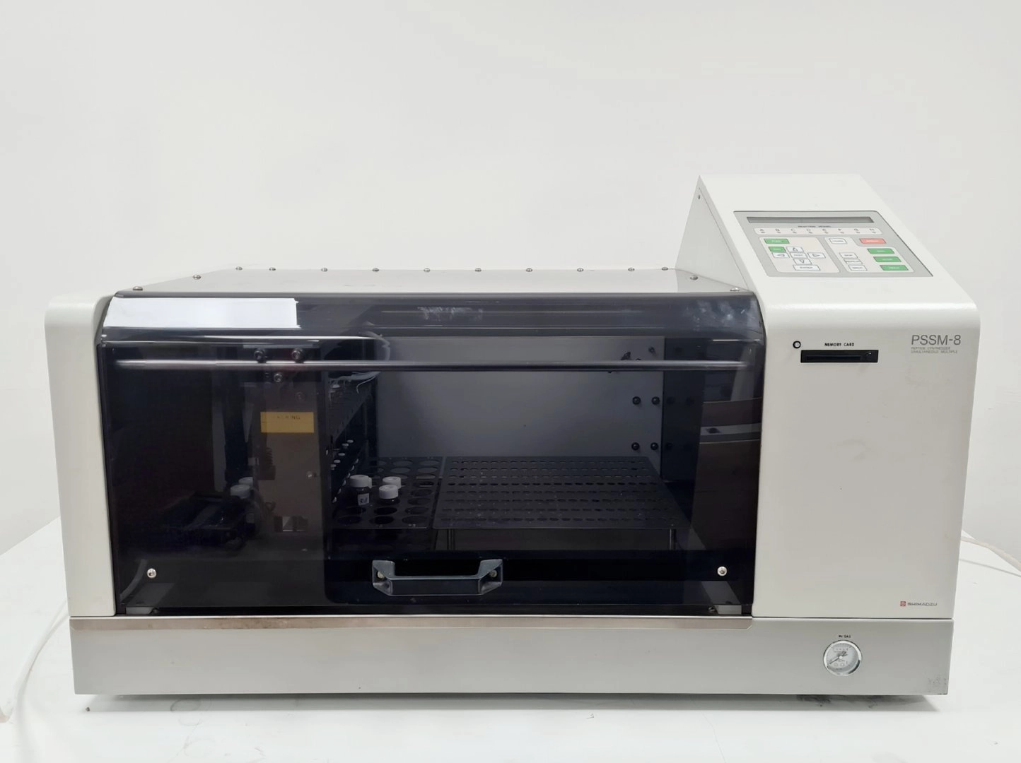 Shimadzu PSSM-8 Peptide Synthesizer w/ Memory Key, System Disk &amp; Accessories Lab