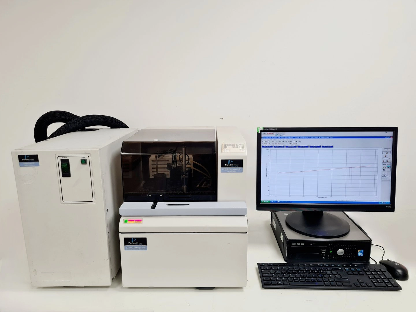 Perkin Elmer PYRIS Diamond DSC Differential Scanning Calorimeter &amp; Autosampler