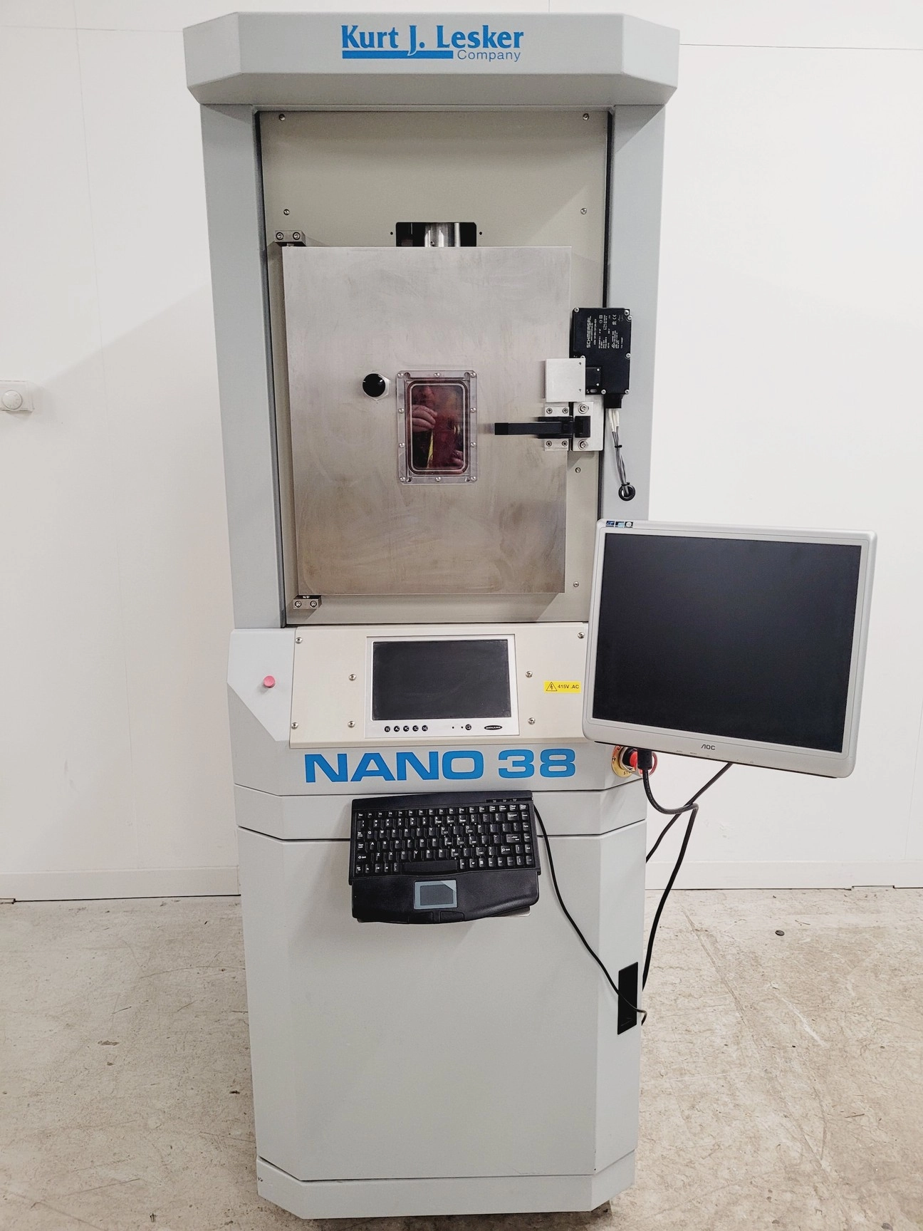 Kurt J Lesker Nano 38 Thermal Evaporator Deposition System w/ PC &amp; Software Lab