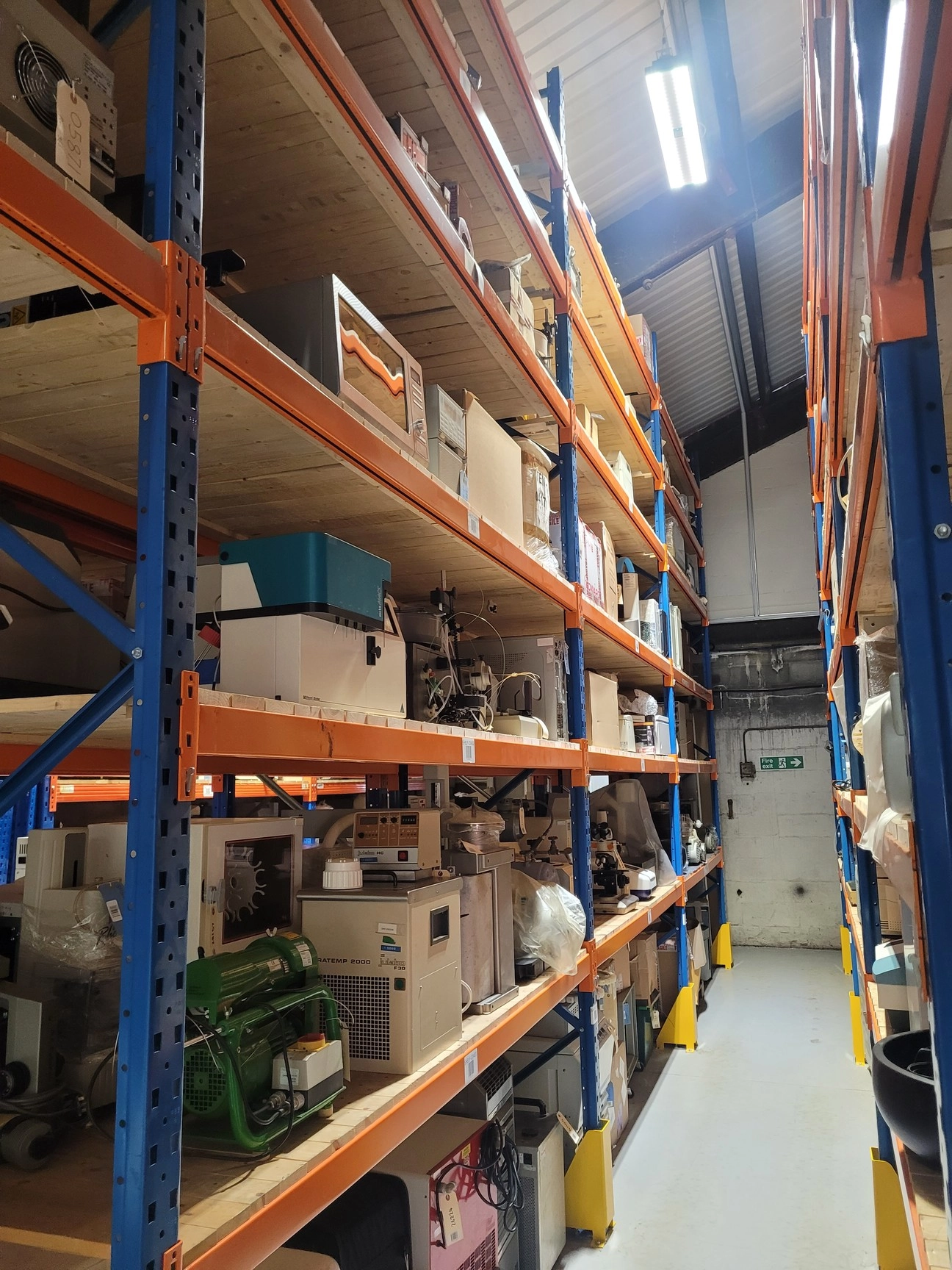 PSS / Ramada Warehouse Shelf Racking with Boards