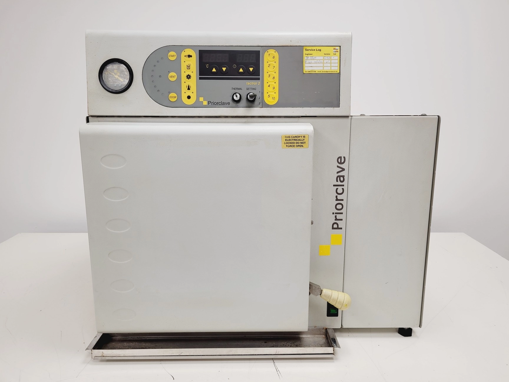 Priorclave Laboratory Benchtop Autoclave  Type - PS/MVA/C40 Lab