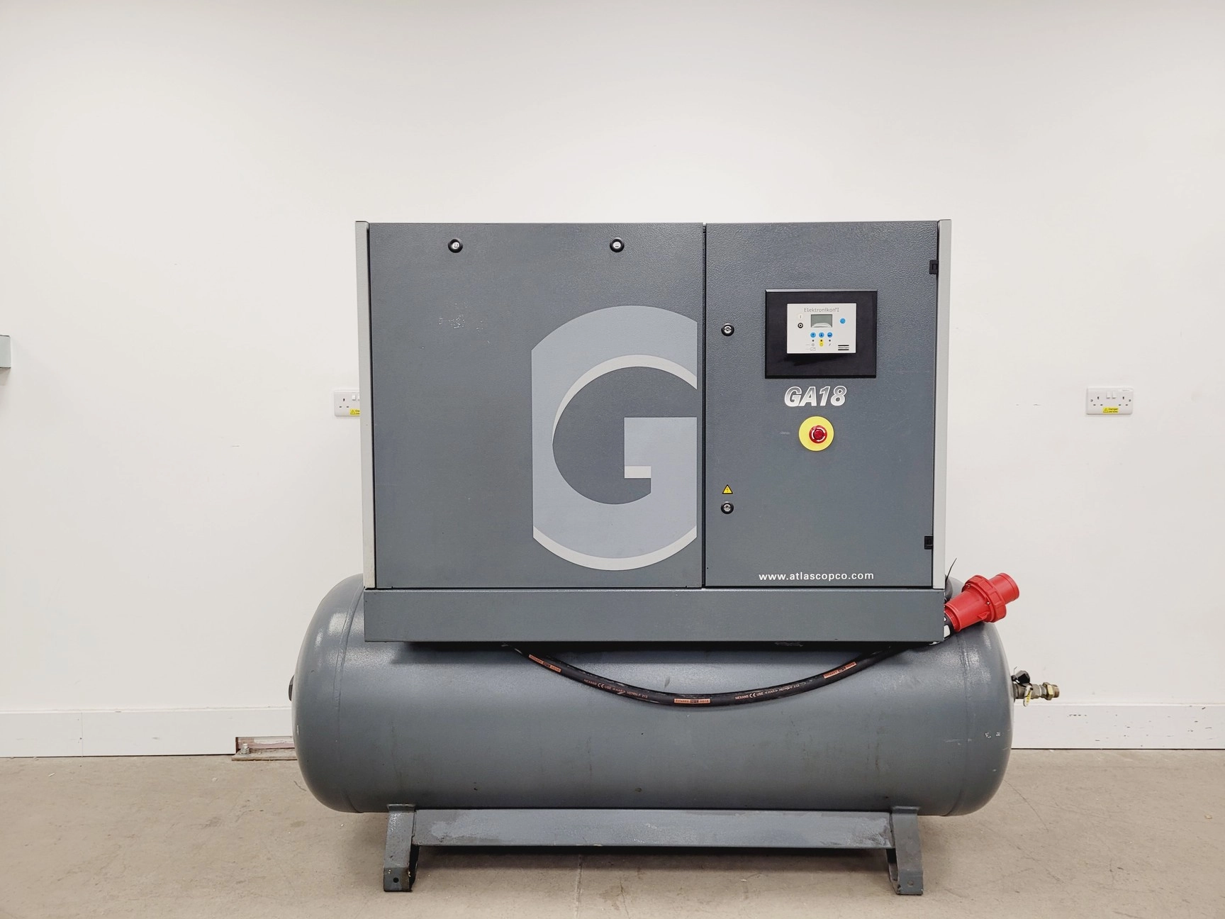 Atlas Copco GA18 Compressor Lab