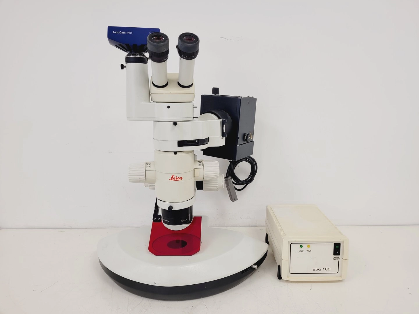 Leica MZFLIII Fluorescence Stereomicroscope with LEJ EBQ 100 PSU Lab