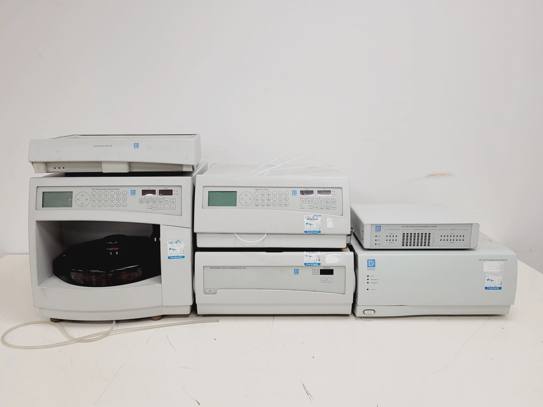 Dionex HPLC System - UCI-100, LPG-4, ASI-100, TCC-100, PDA-Photodiode Lab