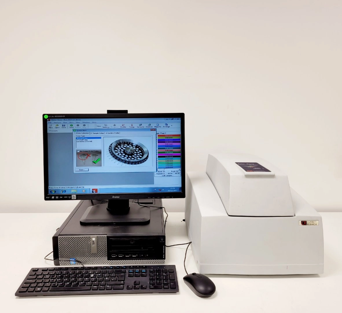 Corbett Research Rotor-Gene RG-3000 with PC &amp; Software Lab