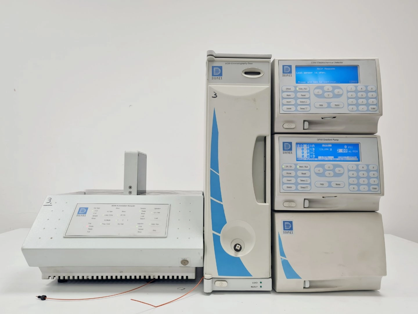 Dionex LC25, ED50, GP50, AS40 IC Ion Chromatography System Lab